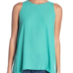 NWT Lush Aqua Green Side Slit Top [Nordstrom Rack]